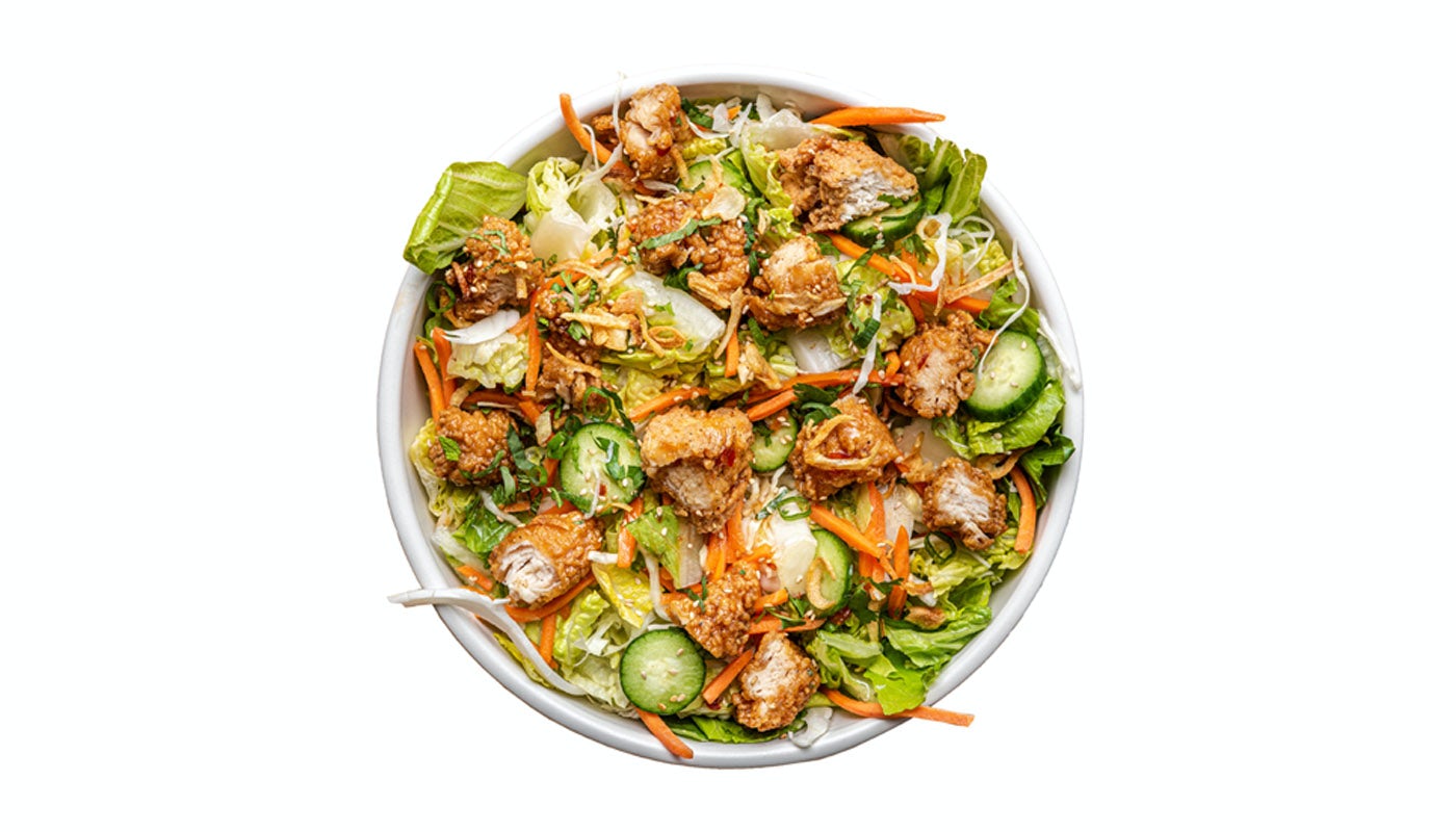 Order Thai Chicken Salad food online from Starbird Wings store, Campbell on bringmethat.com