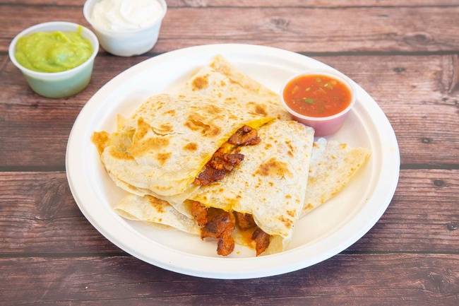 Order Quesadilla with Meat food online from Sombrero store, San Diego on bringmethat.com