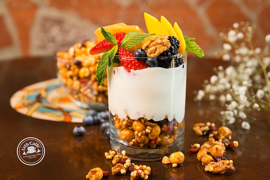 Order The Cottage Parfait food online from Urth Caffe store, Hawthorne on bringmethat.com