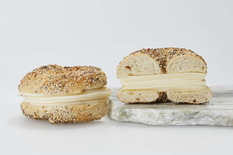 Order Provolone Cheese Sandwich food online from Murray's Bagels store, New York on bringmethat.com