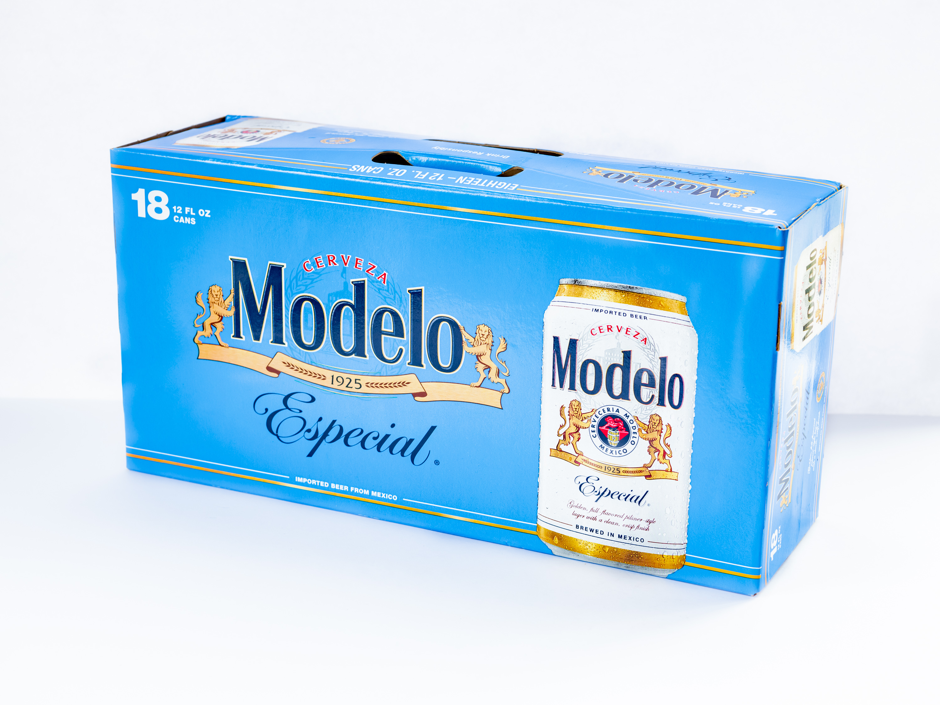 Order Modelo Especial Can 12 oz. 18 Pack food online from Loop store, Vallejo on bringmethat.com