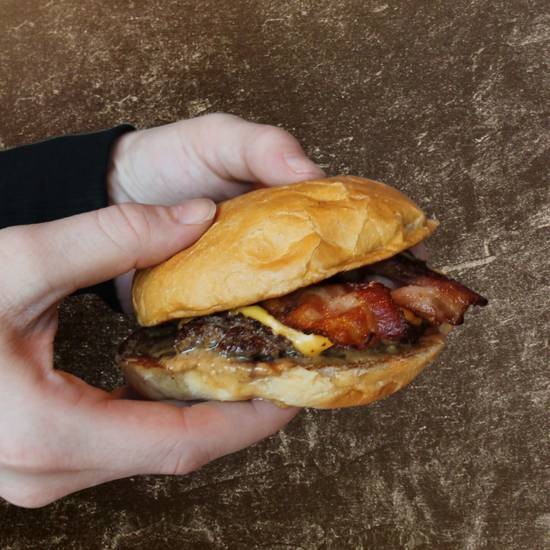 Order Barrie Burger food online from AJ Bombers store, Milwaukee on bringmethat.com