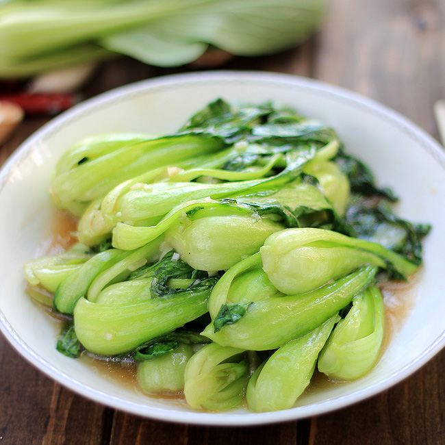 Order Sauteed Baby Bok Choy food online from Ichiban Golden Dragon store, South Bend on bringmethat.com