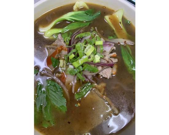 Order Thai Beef Noodle Soup  food online from Chopstixx store, Lawrenceville on bringmethat.com