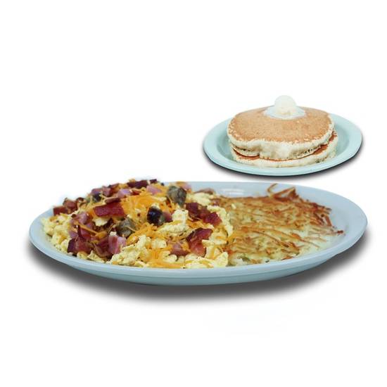 Order Meat Lovers SCR food online from We Pancakes store, Midwest City on bringmethat.com