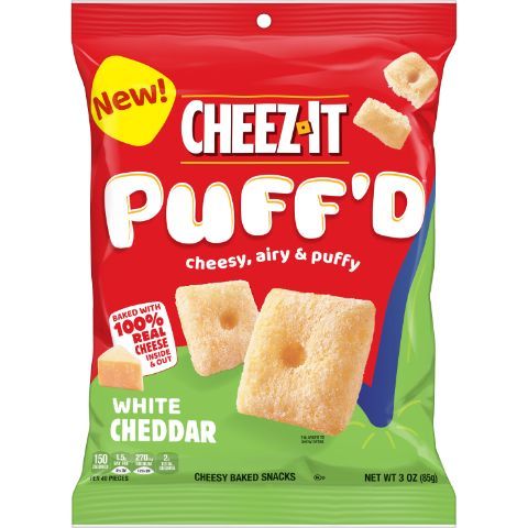 Order Cheez-It Puff'd White Cheddar 3oz food online from 7-Eleven store, Algonquin on bringmethat.com