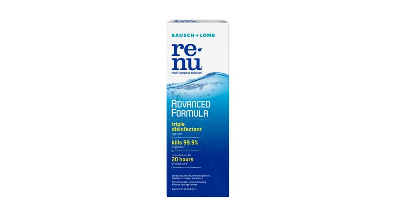 Order Renu Multipurpose Contact Lens Solution, 2 Oz food online from Lula Convenience Store store, Evesham on bringmethat.com