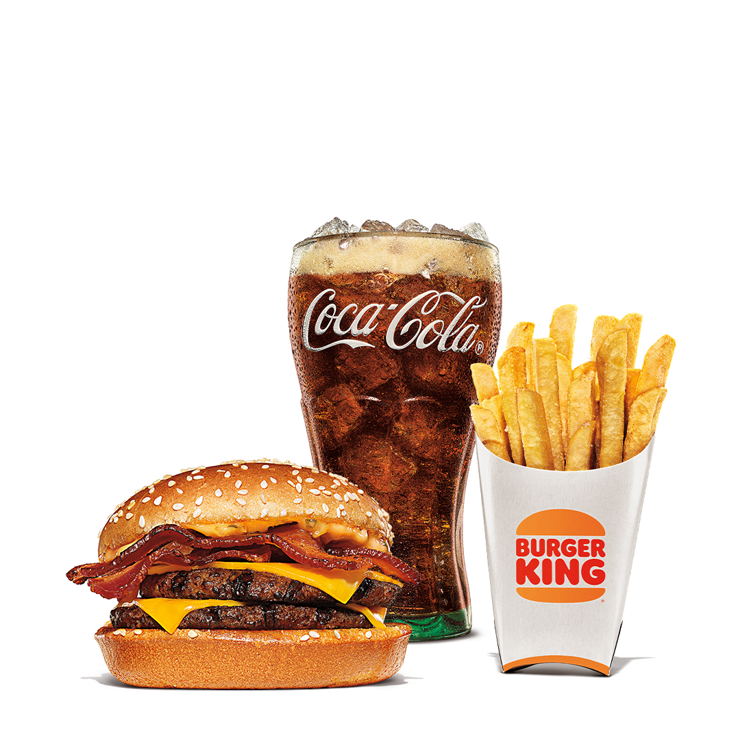 Order Double BK Stacker Meal food online from Burger King store, Reno on bringmethat.com