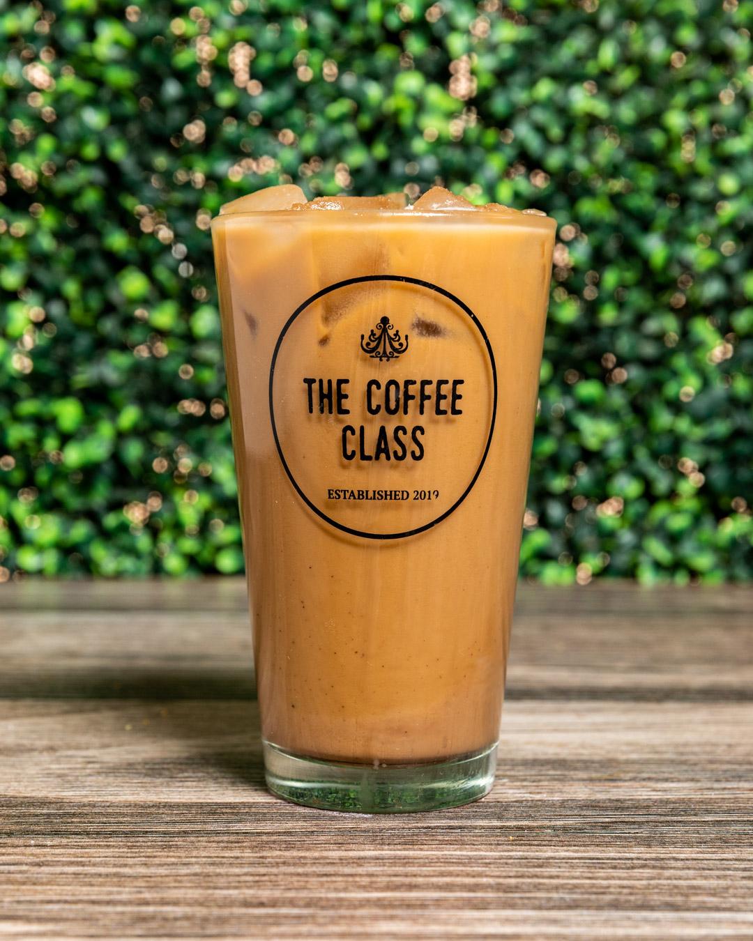 Order Caffe Latte (Iced) - # food online from The Coffee Class store, Las Vegas on bringmethat.com