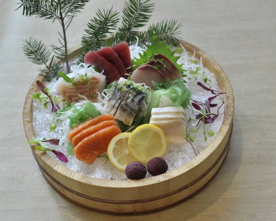 Order T08. Sashimi Deluxe food online from My Sushi Japanese Restaurant store, Middle Village on bringmethat.com