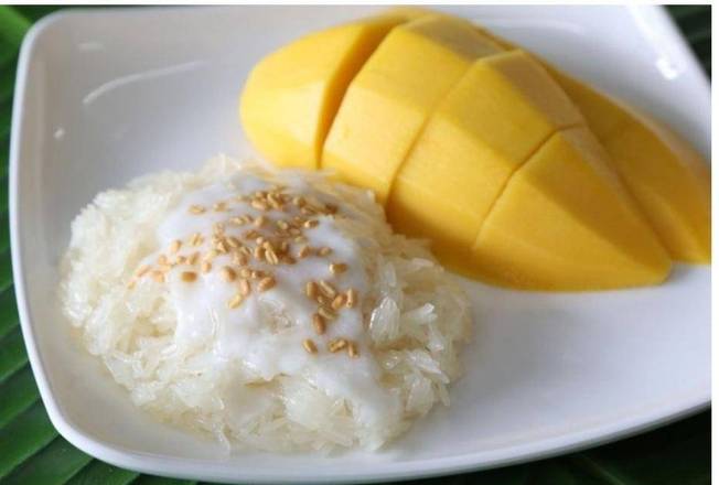 Order Mango with sweet rice food online from Indra Restaurant store, Glendale on bringmethat.com