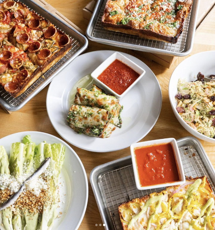Order Family Meal food online from Emmy Squared Pizza: Gulch store, Nashville on bringmethat.com