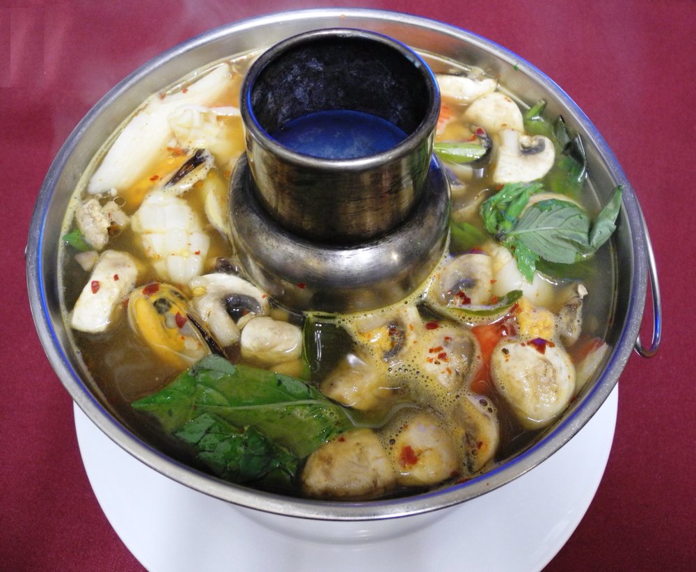 Order Pok Tak Soup food online from Sweet Basil Thai Cuisine store, Hurst on bringmethat.com