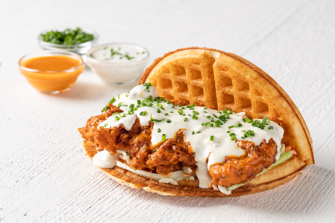 Order BUFFALO CHICKEN food online from Bruxie store, Orange on bringmethat.com
