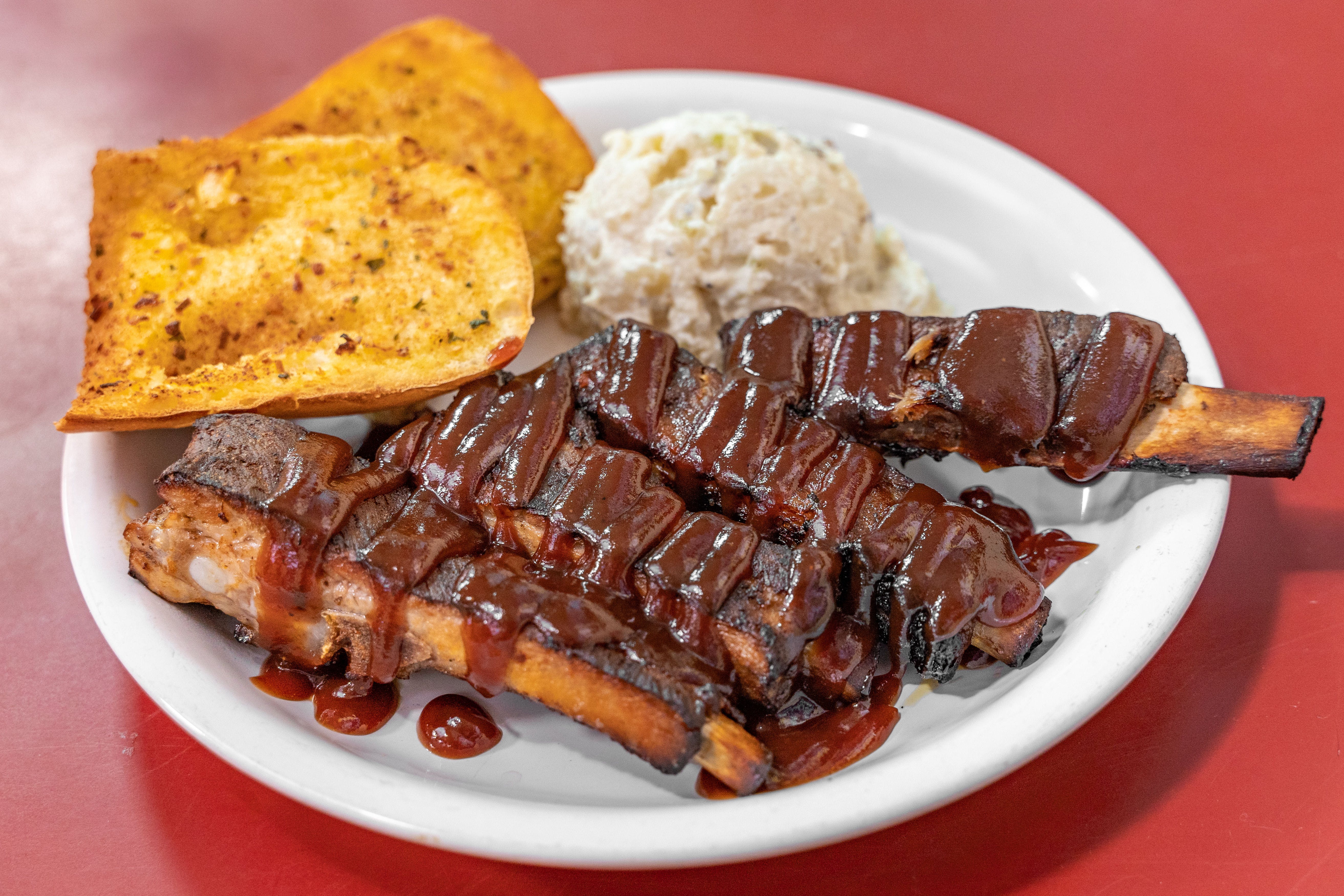 Order BBQ Ribs - Side food online from Buffalo's Pizza store, Sacramento on bringmethat.com