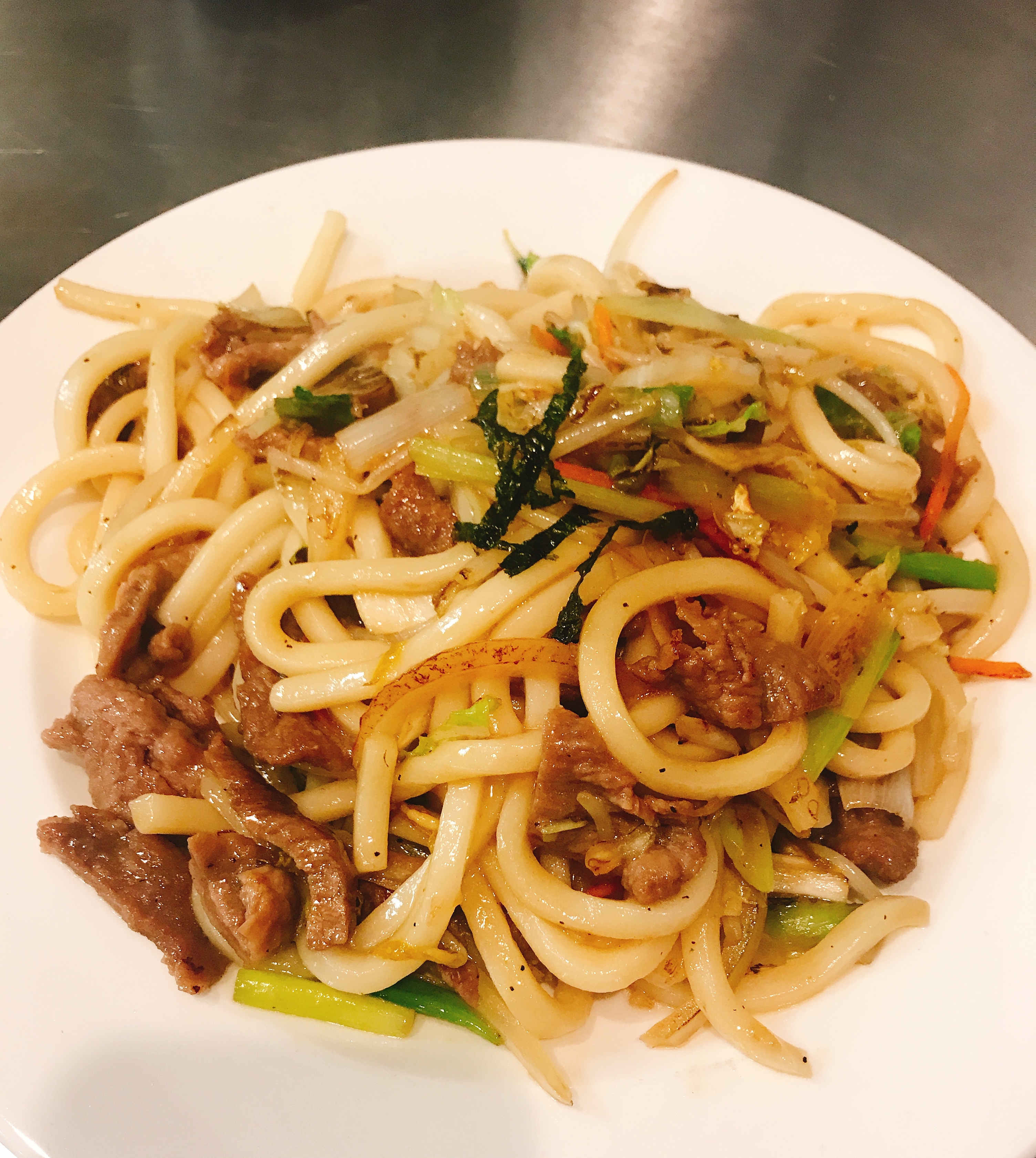 Order Beef Udon food online from Kim Korean House & Sushi Bar store, Clearfield on bringmethat.com