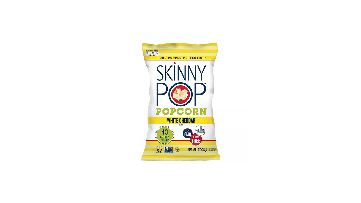 Order Skinny Pop White Cheddar 1oz food online from Extramile store, Los Angeles on bringmethat.com