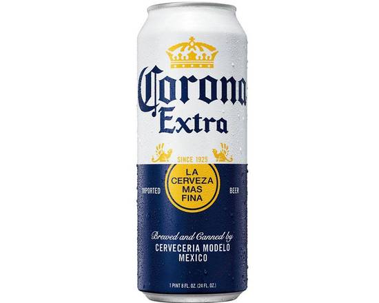 Order Corona, 24oz can (4.6% ABV) food online from Moby Liquor store, Los Angeles on bringmethat.com