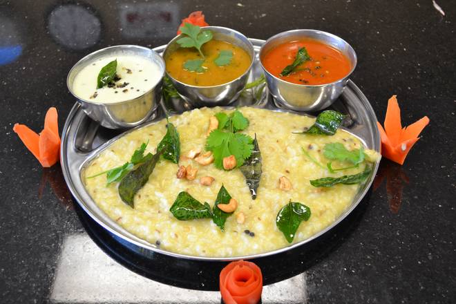 Order Ghee Pongal* food online from Tirupathi Bhimas store, Milpitas on bringmethat.com