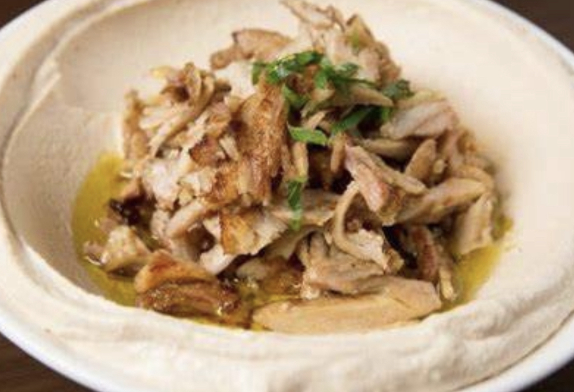 Order Hummus and Chicken Shawarma Bowl  food online from Zam zam middle eastern grill store, Chicago on bringmethat.com