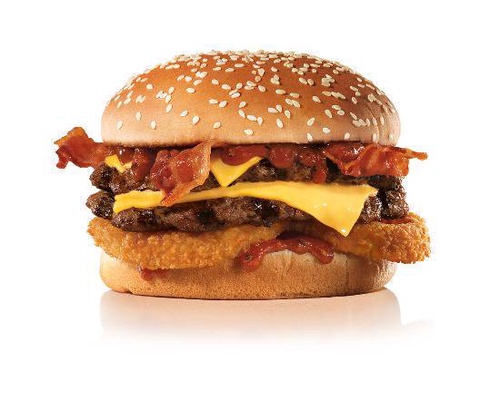 Order Double Western Bacon Cheeseburger® food online from Carl Jr store, San Luis Obispo on bringmethat.com