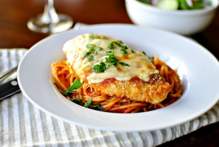 Order Chicken Parmesan food online from Ametis Pizza store, Clifton on bringmethat.com