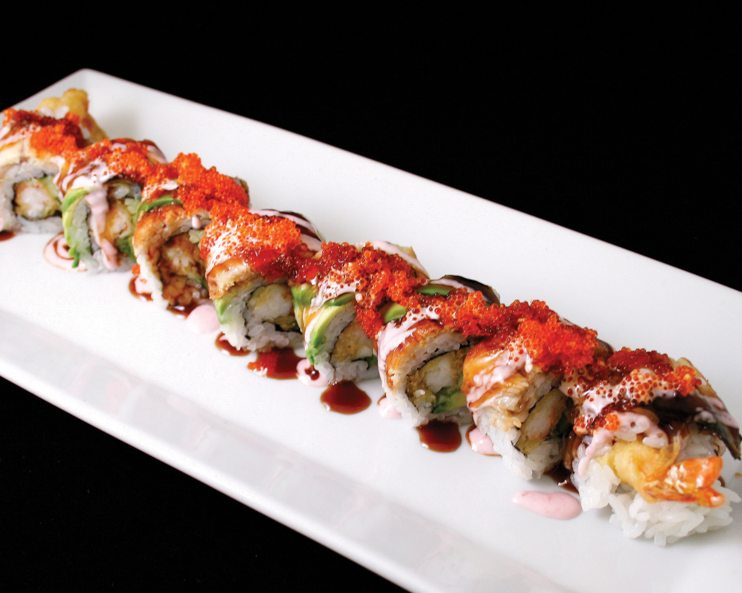 Order Dragon Special Roll food online from Sushi Lover store, Belmont on bringmethat.com
