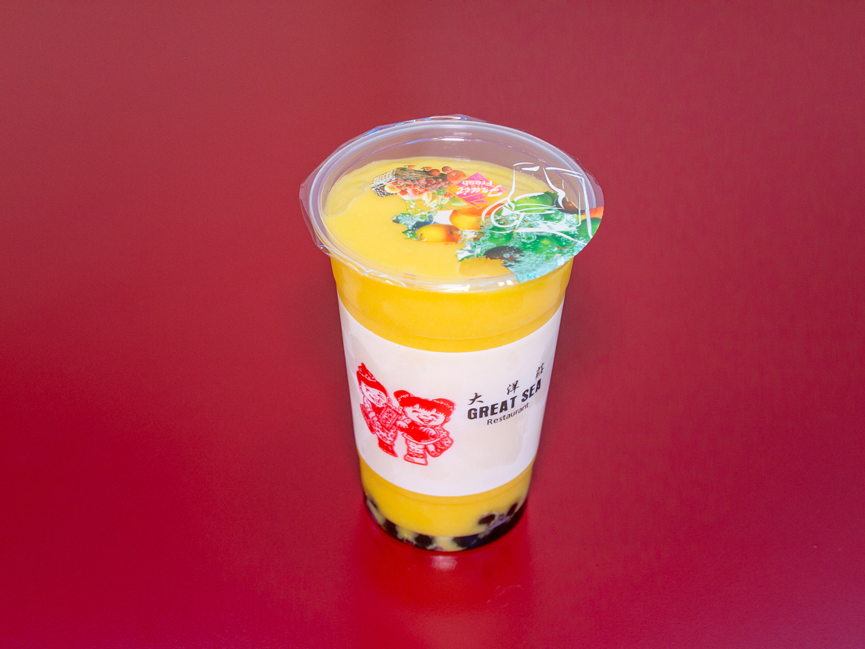 Order Mango Smoothie food online from Great Sea Restaurant store, Chicago on bringmethat.com