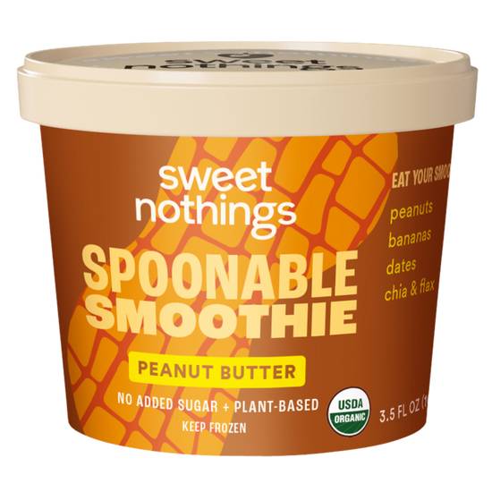 Order Sweet Nothings Smoothie Cup - Peanut Butter 3.5oz food online from Everyday Needs By Gopuff store, Dayton on bringmethat.com