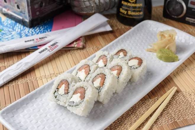 Order Japanese Bagel Roll food online from Rock N Roll Sushi store, McDonough on bringmethat.com