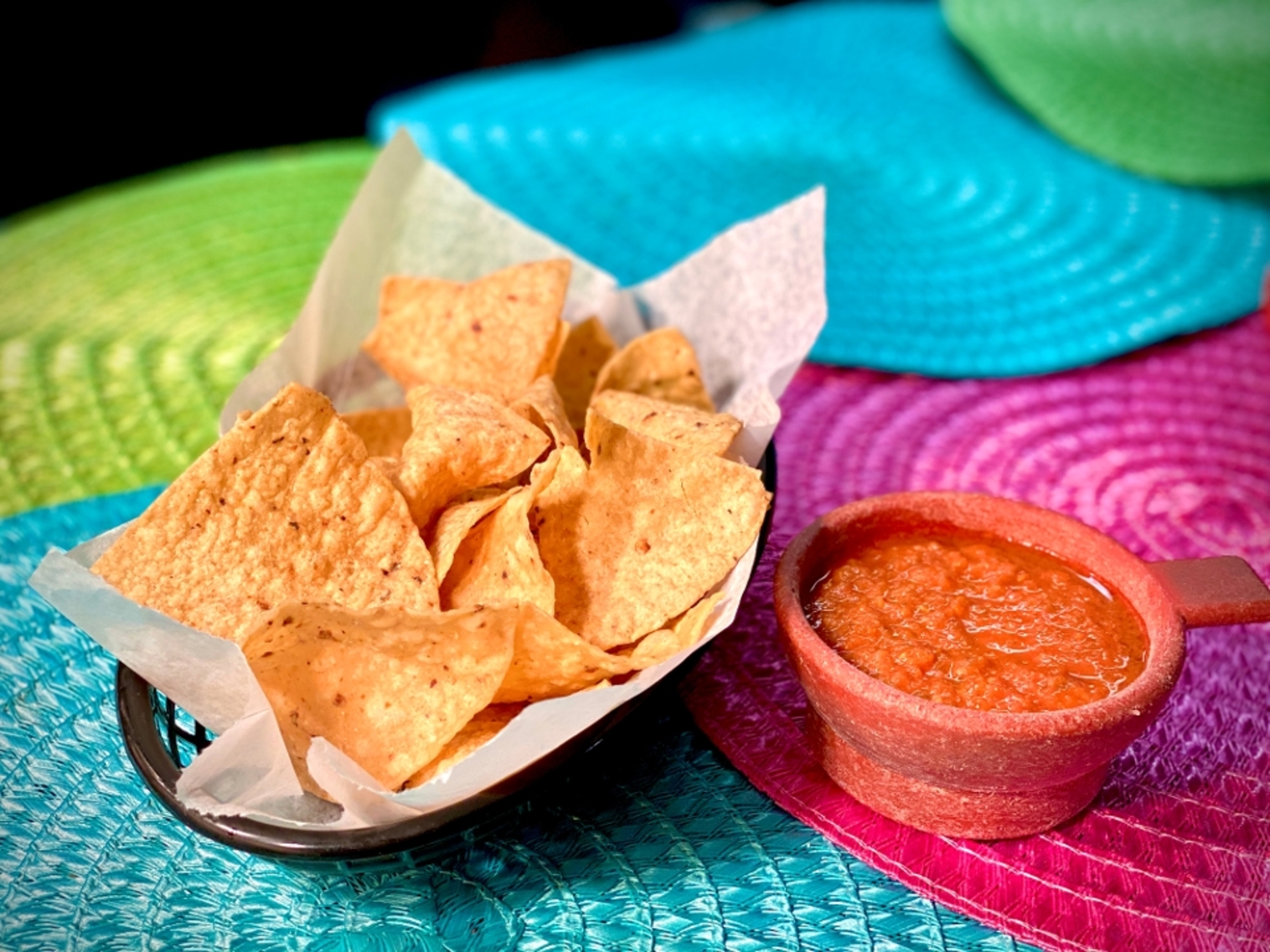 Order Chips n' Salsa (To-Go) food online from Fiesta mexicana store, Chicago on bringmethat.com