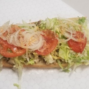 Order Chicken Hoagie (NO CHEESE) food online from Uncle Sams store, Peoria on bringmethat.com