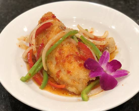 Order Tilapia with Sweet Chili Sauce food online from Thai.Pho store, Forney on bringmethat.com