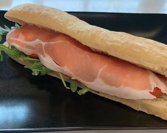 Order Prosciutto & Mozzarella Panini food online from L'Artisan Cafe &amp; Bakery store, Providence on bringmethat.com