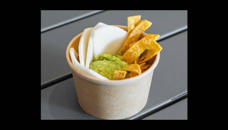 Order Kids: Jicama & Guac Cup food online from Chef Tanya Kitchen store, Palm Springs on bringmethat.com