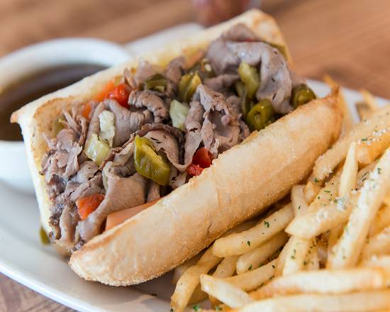 Order Classic Italian Beef food online from Giordano store, Canton on bringmethat.com