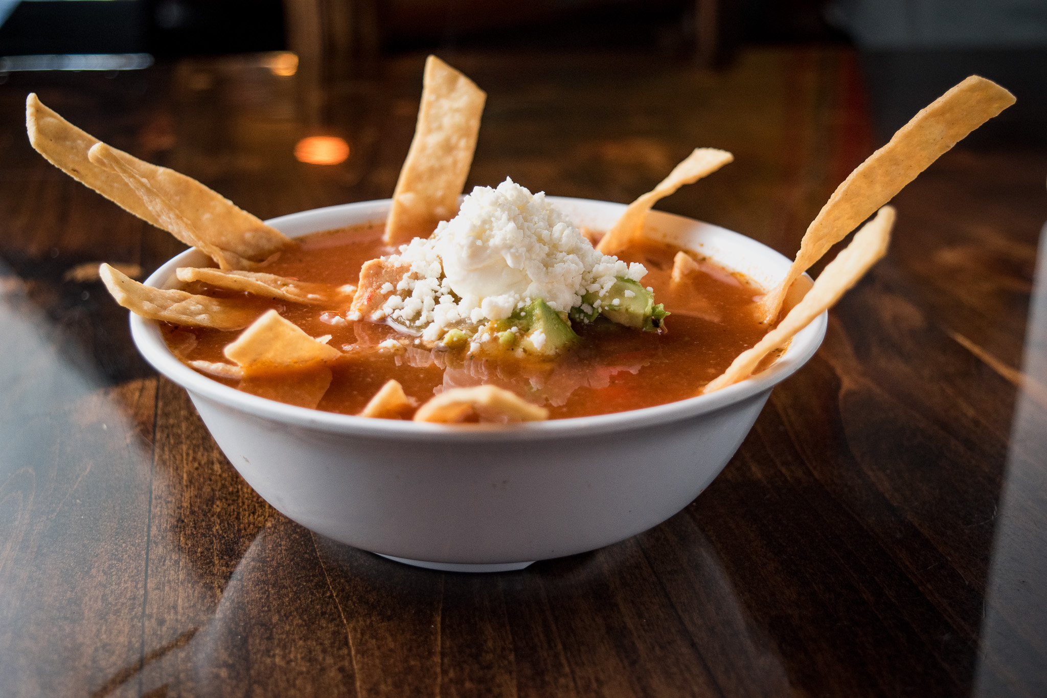 Order Chicken Tortilla Soup (24 oz) food online from Calle Tepa store, Tucson on bringmethat.com
