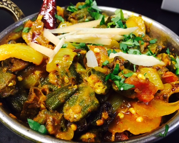 Order BHINDI DO PIAZA food online from Indian Harvest store, Naperville on bringmethat.com