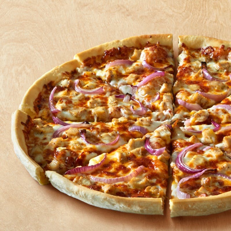 Order BBQ Chicken Pizza - Individual food online from Pizza Inn store, Laurinburg on bringmethat.com