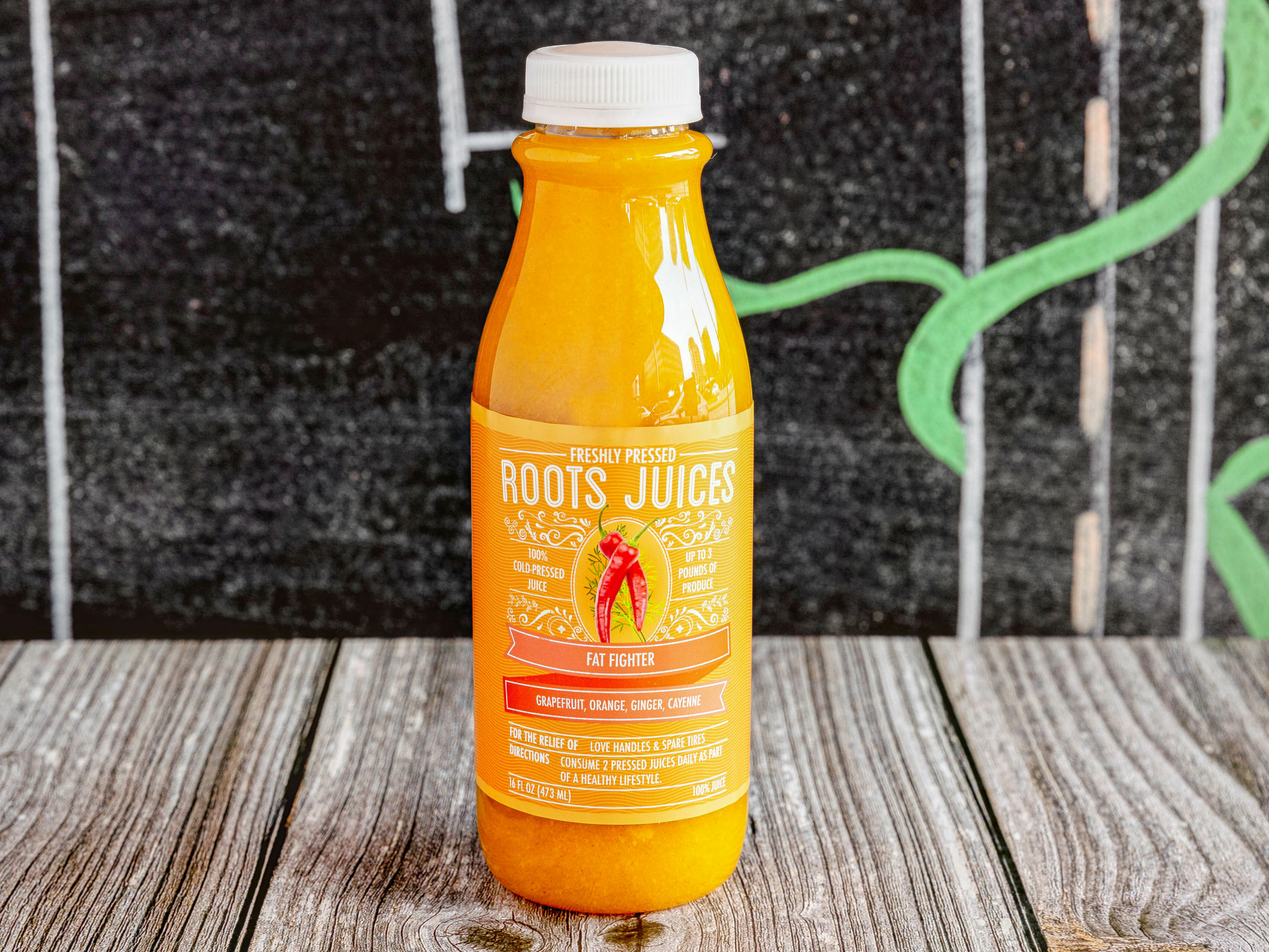 Order Fat Fighter Juice food online from Roots Juices store, Dallas on bringmethat.com