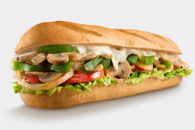 Order VEGGIE DELIGHT food online from Charleys Cheesesteaks store, Fort Worth on bringmethat.com