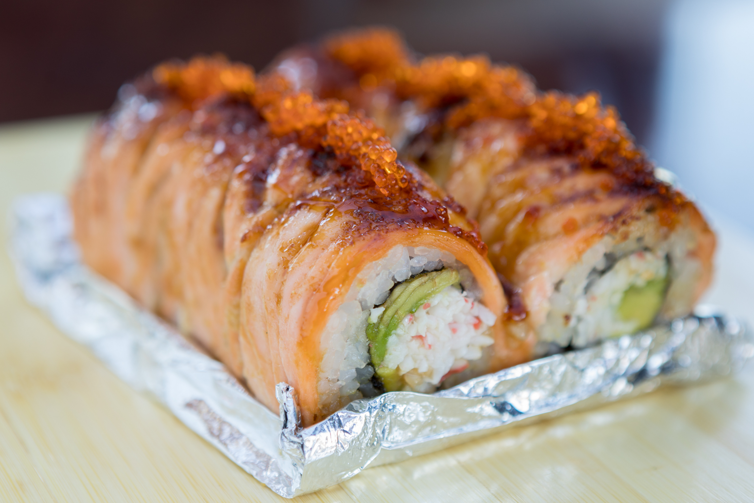 Order Lion King Roll food online from Yo Sushi store, Vallejo on bringmethat.com