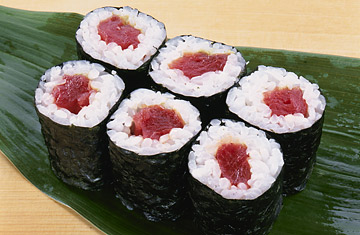Order Tuna Roll food online from Samurai Japanese Steak House store, Huntington on bringmethat.com