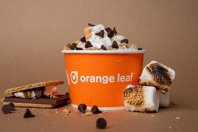 Order Toasted Marshmallow food online from Orange Leaf store, Saugus on bringmethat.com