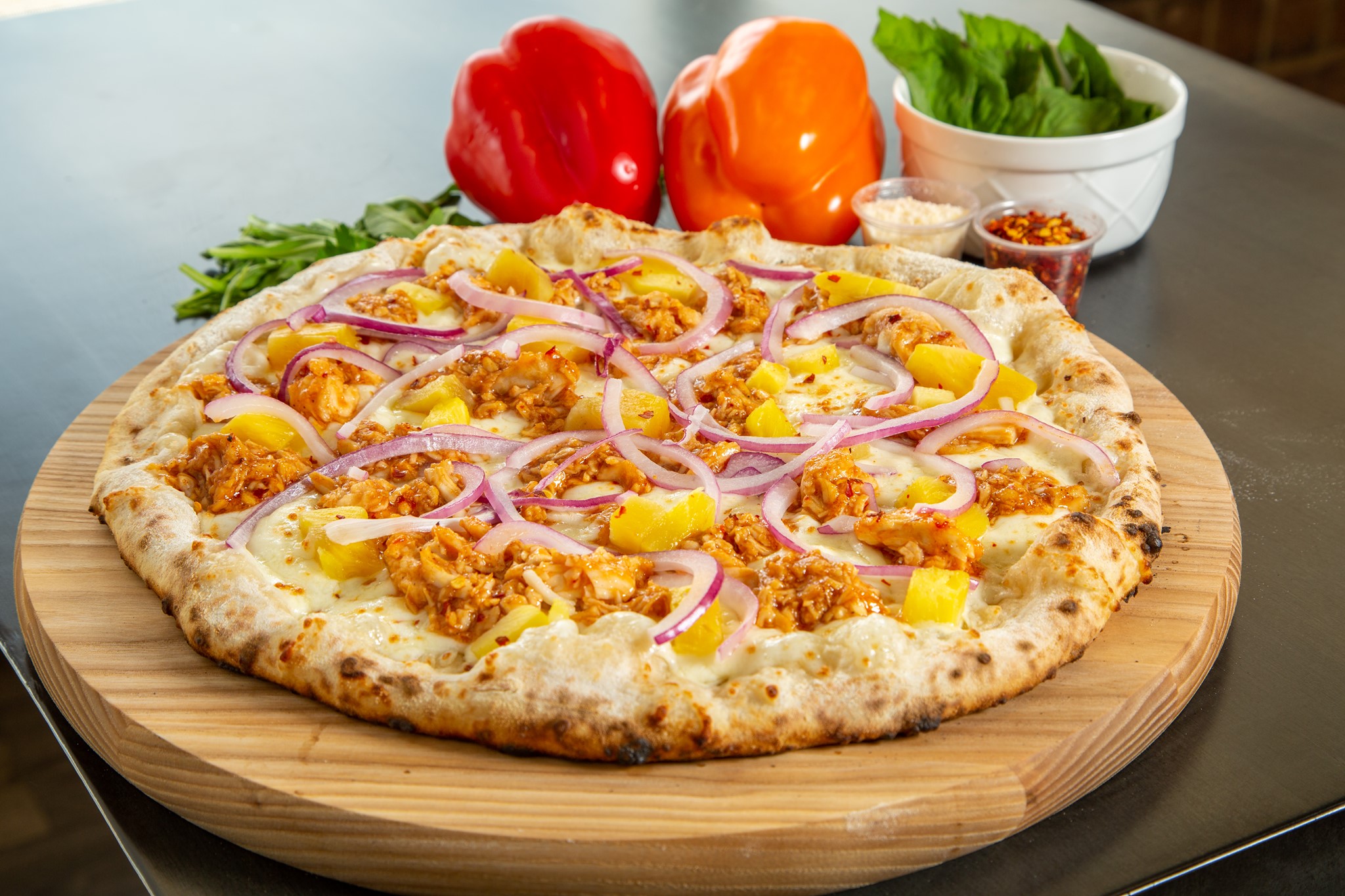 Order Thai Sweet Chili Pizza food online from Pizza Exclusive store, Naperville on bringmethat.com