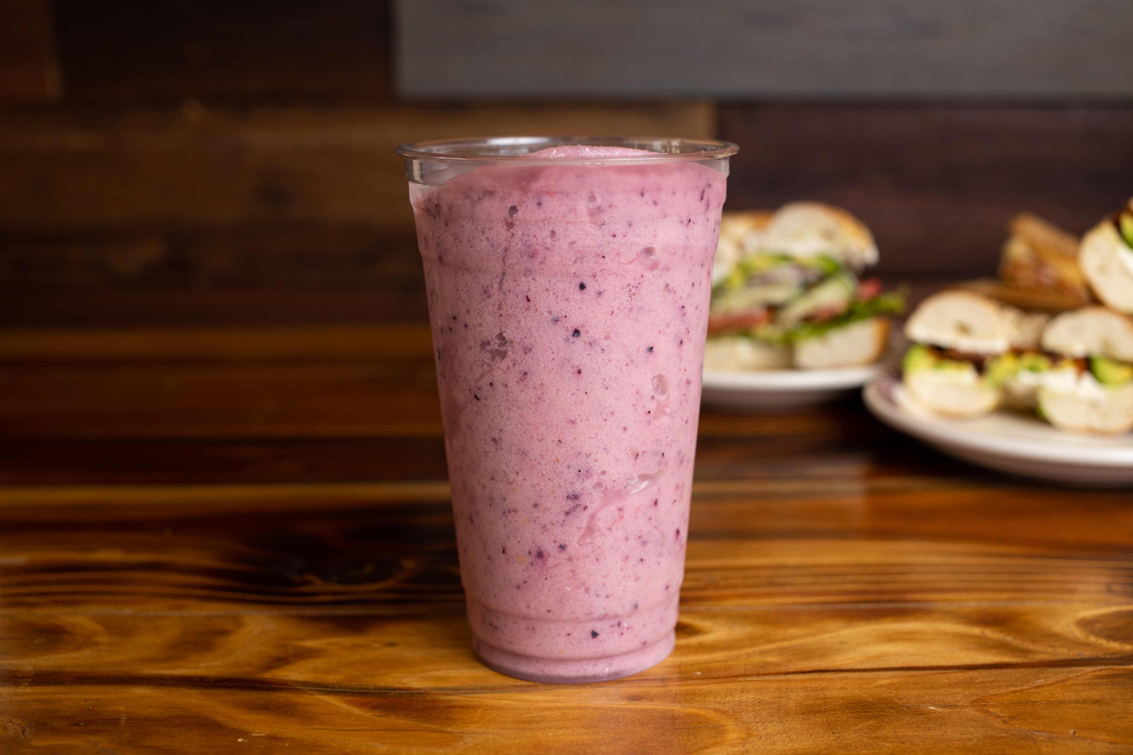 Order Very berry smoothie 24OZ  food online from Cafe Guatemalteco store, San Francisco on bringmethat.com