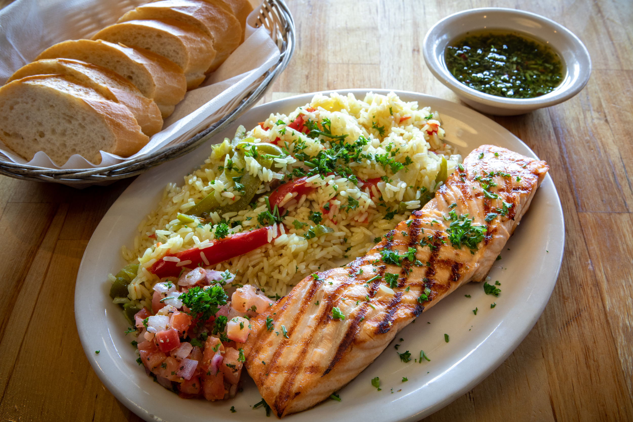 Order Salmon food online from Lala's grill store, Los Angeles on bringmethat.com