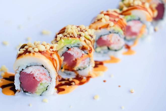Order Temptation Roll food online from Awi Sushi store, Colorado Springs on bringmethat.com