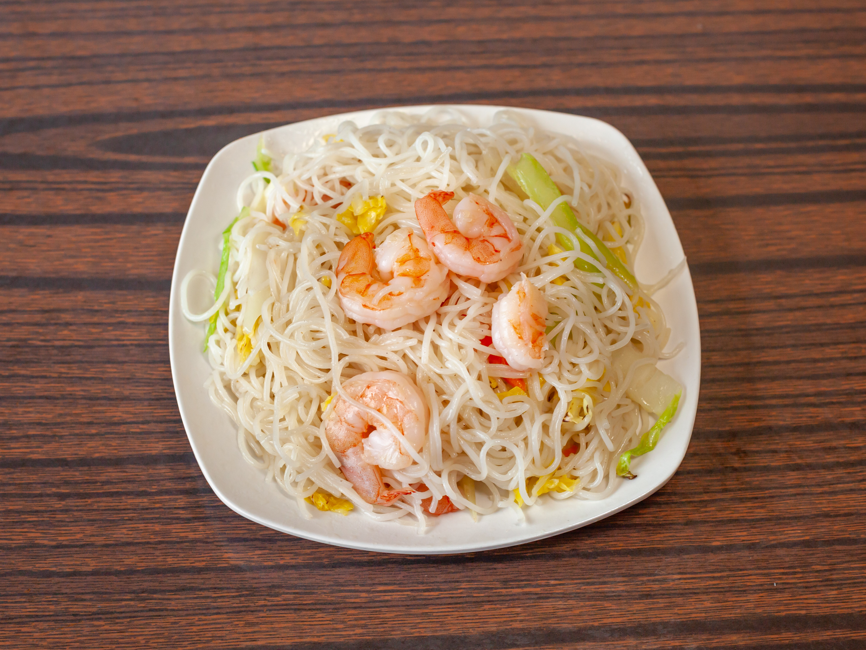 Order 25. Shrimp Chow Mein food online from Best Food In Town store, Northfield on bringmethat.com