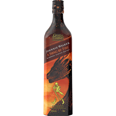 Order Johnnie Walker a Song of Fire Game of Thrones 750 ml. food online from Village Wine & Spirits store, Ventura on bringmethat.com